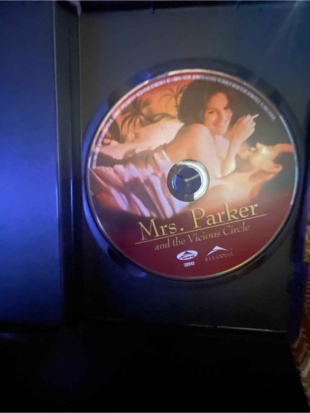 Mrs. Parker and the Vicious Circle DVD - Red Disc by